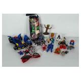 Action figure and toy lot: includes Batman,