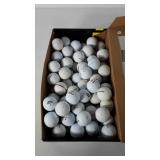 120 practice golfballs, all used, includes