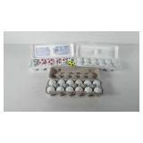 Three dozen golf balls, includes two dozen