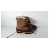 Sorel natural rubber boots size, made in Canada,