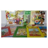 Large story books, over 12 titles, one Melissa