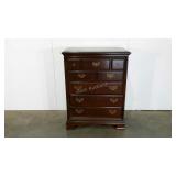 Bassett Furniture chest of drawers, cherry wood,