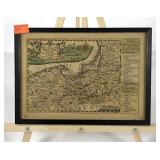 Map of Kingdom of Prussia, in German language,