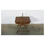 Older sewing stand. Great for cross-stitch or