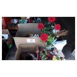 Skid lot, home goods, everlasting blooms,