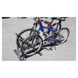 Bicycle Group includes, 2 Bikes plus one double