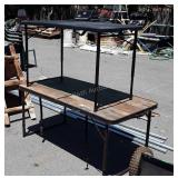 Decorators Group. Small Folding Tables, one poly