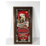 Advertising,  Genesee Beer & Ale mirror sign,