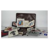 Art portfolio carrier. Measures 19x27" when