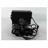 Sportscaster binoculars with case, case needs