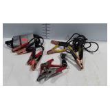 Three sets of jumper cables