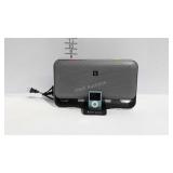 Altec Lansing iPod speaker with iPod, speaker