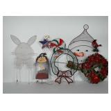 Holiday yard art: Christmas, Easter and