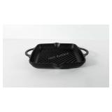 Pioneer woman square cast iron griddle, 11" x 11"