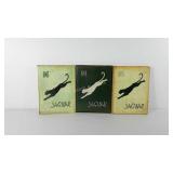 Three Jaguar year books, 1963-1965