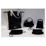 Purse and pocket books, includes Mark, Dina