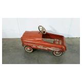 Fire Chief pedal car, age wear as shown
