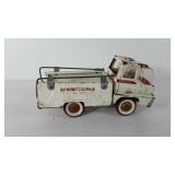 Toys, metal Structo truck, 12.5", windshield has