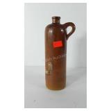 Stoneware bottle jug, 11.5"