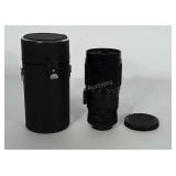 Soligor Tele-Auto camera lens with case.