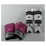 Sports equipment, includes Everlast boxing gloves