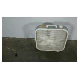 Galaxy box fan, works, 21" x 21"