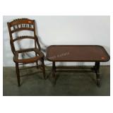 Project group, chair needs a seat, metal claw