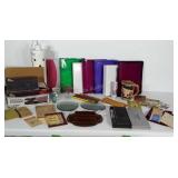 Mixed lot: binders and file organizers.