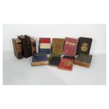 Book lot: dates range from the mid 1800s to the