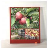 Apple Orchard stretched decor canvas wall