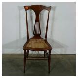 Caned seat chair