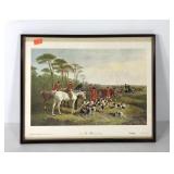 Fox hunt print "The Kill" by John F. Herring,