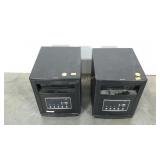 American Comfort infrared heaters, both work, 17"