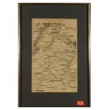 Map of Military Operations in Virginia during the