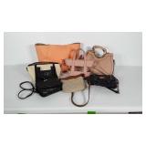 Purse lot. Conditions range from gently used to