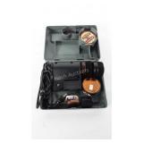 Electric shoe polishing set