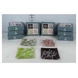 Eight boxes of At Home decorative appetizer