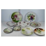 Floral painted china, includes Prussia, Germany,