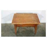 Small table, 14 x 22 x 17, cracked top