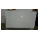 Large white board with pen tray, 40"x 72", seller