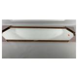 Door dressing mirror, 14x50