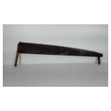 2 man saw. Measures 4 feet long.