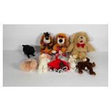 Stuffed animals, includes two singing dogs