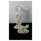 Two Atlantic molds, includes fox and peasant boy,