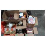 Skid lot, books, Pioneer channel changers, light