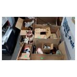 Skid lot, Encyclopedia of Gardening books, salt &