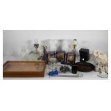 Miscellaneous group, lamps, Halloween night