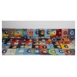 Large group 45RPM records, includes George
