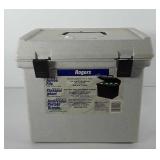 Jumbo file box full of toy cars, includes