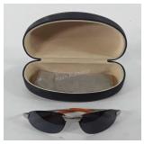 Sunglasses with case and cloth